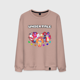 Мужской свитшот хлопок с принтом UNDERTALE в городе Новоалтайск, 100% хлопок |  | undertale | андертейл | игра андертейл | игра. | русский андертейл | тоби фокс