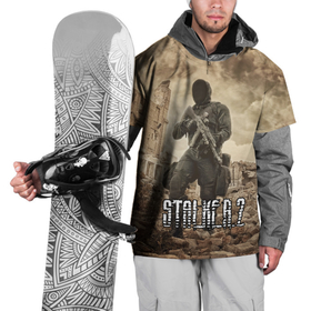 Накидка на куртку 3D с принтом Stalker 2 , 100% полиэстер |  | ghost | stalker | stalker 2 | stallker | авария аэс | аэс | город призрак | диггер | дигер | заброшенный дом | заброшка | призрак | сталкер | сталлкер | тень чернобыля | чернобыль