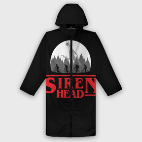 Дождевик унисекс 3D с принтом Siren Head в городе Новоалтайск,  |  | 6789 | foundation | head | scp | siren | sirenhead | stranger | things | голова | дела | объект | объекты | очень | сирена | сиреноголовый | странные | фонд