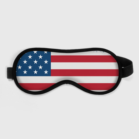 Маска для сна 3D с принтом Америка в Петрозаводске, внешний слой — 100% полиэфир, внутренний слой — 100% хлопок, между ними — поролон |  | america | америка | звезды | полосы | символы | сша | флаг