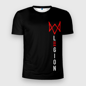 Мужская футболка 3D спортивная с принтом Watch Dogs: Legion , 100% полиэстер с улучшенными характеристиками | приталенный силуэт, круглая горловина, широкие плечи, сужается к линии бедра | Тематика изображения на принте: dedsec | dogs | game | legion | ubisoft | watch | хакер | хакеры