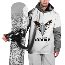 Накидка на куртку 3D с принтом Орел в Белгороде, 100% полиэстер |  | khabib | the eagle | боец | бои | борец | борьба | дагестан | мма | нурмагомедов | орел | птица | хабиб | чемпион