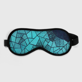 Маска для сна 3D с принтом НЕОНОВЫЙ ВИТРАЖ в Тюмени, внешний слой — 100% полиэфир, внутренний слой — 100% хлопок, между ними — поролон |  | витраж | капли воды | неон | стекло