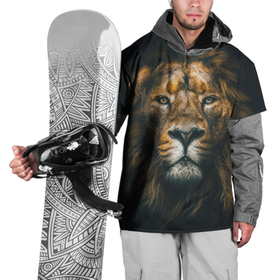 Накидка на куртку 3D с принтом Лев в Белгороде, 100% полиэстер |  | Тематика изображения на принте: животные | зверь | лев | львы | хищник