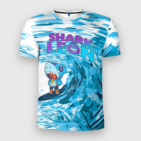 Мужская футболка 3D спортивная с принтом Brawl STARS (surfing) в Новосибирске, 100% полиэстер с улучшенными характеристиками | приталенный силуэт, круглая горловина, широкие плечи, сужается к линии бедра | brawl | break dance | leon | moba | stars | supercell | surfing | игра | коллаборация | коллаж | паттерн