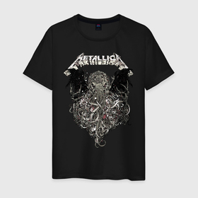 Мужская футболка хлопок с принтом Metallica   спрут , 100% хлопок | прямой крой, круглый вырез горловины, длина до линии бедер, слегка спущенное плечо. | american | heavy metal | los angeles | metal band | metallica | music | thrash metal | американская | лос анджелес | метал группа | металлика | музыка | трэш метал | трэш металл | хеви метал