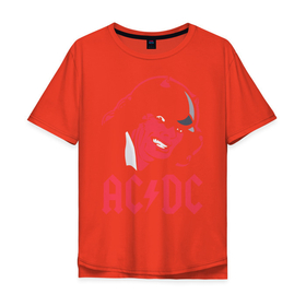 Мужская футболка хлопок Oversize с принтом AC DC в Кировске, 100% хлопок | свободный крой, круглый ворот, “спинка” длиннее передней части | ac dc | australian | hard rock | music | rock | rock band | rocknroll | sydney | австралийская | музыка | рок | рок группа | рок н ролл | сидней | хард рок