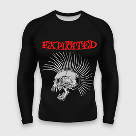 Мужской рашгард 3D с принтом The Exploited ,  |  | Тематика изображения на принте: exploited | punks | punks not dead | the exploited | панк не сдох | панки | уоти | череп | эксплоитед