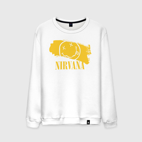 Мужской свитшот хлопок с принтом Nirvana в Белгороде, 100% хлопок |  | alternative rock | american | grunge | music | nirvana | rock | rock band | usa | альтернативный рок | американская | гранж | музыка | рок | рок группа | сша