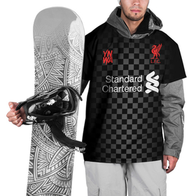 Накидка на куртку 3D с принтом LIVERPOOL резервная 20/21 в Тюмени, 100% полиэстер |  | lfc | liverpool | ssrufcclub | ynwa | you never walk alone | запасная | ливерпуль | резевная форма | сезон 2020 2021 | спорт | футбол | футбольный клуб