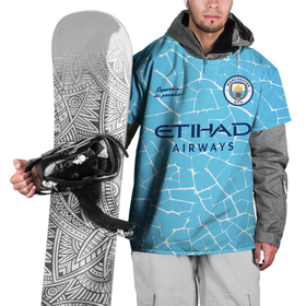 Накидка на куртку 3D с принтом MAN CITY домашняя сезон 20 21 в Тюмени, 100% полиэстер |  | man city | manchester city | ssrufcclub | the citizens | горожане | домашняя форма | ман сити | манчестер | манчестер сити | сезон 2020 2021 | спорт | футбол