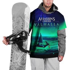Накидка на куртку 3D с принтом VALHALLA , 100% полиэстер |  | eivor | valhalla | vikings | ассасин крид вальгала | ассасин крид вальхалла | ассассин крид | вальгалла | вальхалла | викинг | викинги | северное сияние | эйвор
