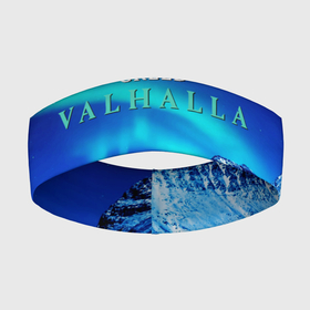 Повязка на голову 3D с принтом ASSASSINS CREED VALHALLA ,  |  | eivor | valhalla | vikings | ассасин крид вальгала | ассасин крид вальхалла | ассассин крид | вальгалла | вальхалла | викинг | викинги | северное сияние | эйвор