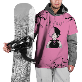 Накидка на куртку 3D с принтом Lil Peep в Екатеринбурге, 100% полиэстер |  | Тематика изображения на принте: boy | cry baby | leel | pip | аниме | лил | лил пип | модная музыка | модный рэп | музыка | пип | птица | птичка | реп | рэп | рэпер
