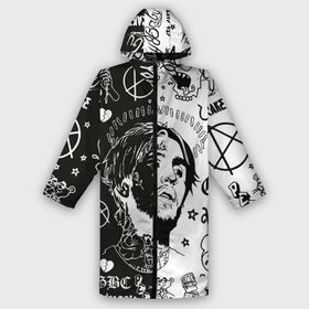 Дождевик унисекс 3D с принтом LIL PEEP в городе Новоалтайск,  |  | lil peep | rap. | легенда | лил пип | лил пип песни | лила пипа | музыка | реп