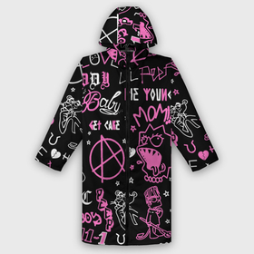 Дождевик унисекс 3D с принтом LIL PEEP в городе Новоалтайск,  |  | lil peep | rap. | легенда | лил пип | лил пип песни | лила пипа | музыка | реп