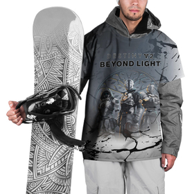 Накидка на куртку 3D с принтом Destiny 2: Beyond Light в Екатеринбурге, 100% полиэстер |  | Тематика изображения на принте: destiny 2: beyond light | европа | игра | спутник | шутер | юпитера
