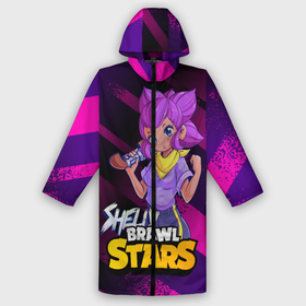 Дождевик унисекс 3D с принтом Brawl Stars Shelly в городе Новоалтайск,  |  | anime | brawl | brawl stars | brawlstars | brawl_stars | panny | shelly | аниме | бравл | бравлстарс | девочка | девушка | манга | шели | шелли | шэли | шэлли