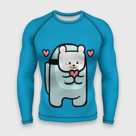 Мужской рашгард 3D с принтом Nyan Cat (Among Us) в Екатеринбурге,  |  | Тематика изображения на принте: among | among us | cat | cats | crewmate | game | impistor | nyan | space | us | vote | выживший | игра | космос | кот | котейка | котэ | кошка | кэт | невиновный | нян | предатель | самозванец | сердечки | сердечко | сердца | сердце