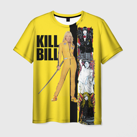 Мужская футболка 3D с принтом Убить Билла в Кировске, 100% полиэфир | прямой крой, круглый вырез горловины, длина до линии бедер | боевик | квентин тарантино | преступление | триллер | фильм