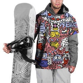 Накидка на куртку 3D с принтом Tosh в Санкт-Петербурге, 100% полиэстер |  | Тематика изображения на принте: color | hipster | pattern | pop art | tosh | ерунда | поп арт | узор | хипстер | цвет