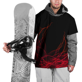 Накидка на куртку 3D с принтом Fiber , 100% полиэстер |  | abstraction | art | background | fiber | thread | абстракция | арт | волокно | нить | фон