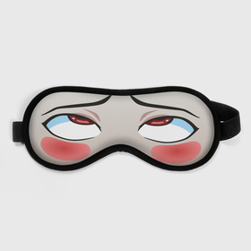 Маска для сна 3D с принтом МАСКА С АХЕГАО , внешний слой — 100% полиэфир, внутренний слой — 100% хлопок, между ними — поролон |  | ahegao | anime | аниме | аниме маска | ахегао | маска с глазами