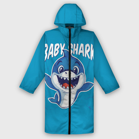 Дождевик унисекс 3D с принтом Baby Shark в городе Новоалтайск,  |  | baby | brother | dady | mummy | ocean | sea | shark | sister | youtube | акула | акуленок | анимация | бабушка | брат | дедушка | клип | мама | море | мульт | мультфильм | океан | папа | сестра | ютуб