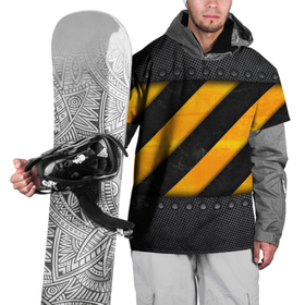 Накидка на куртку 3D с принтом Металлическая преграда в Курске, 100% полиэстер |  | background | barrier | metal | texture | wall | металл | преграда | стена | текстура | фон