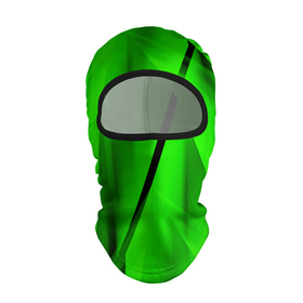 Балаклава 3D с принтом Зеленый неон в Екатеринбурге, 100% полиэстер, ткань с особыми свойствами — Activecool | плотность 150–180 г/м2; хорошо тянется, но при этом сохраняет форму. Закрывает шею, вокруг отверстия для глаз кайма. Единый размер | зелегь | зеленая абстракция | зеленка | зеленые линии | зеленые полосы | зеленый | зеленый неон | неон