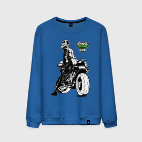Мужской свитшот хлопок с принтом Kawasaki Ninja Cup в Петрозаводске, 100% хлопок |  | Тематика изображения на принте: cup | engine | girl | helmet | motorcycle | power | двигатель | девушка | кубок | мотоцикл | мощь | шлем