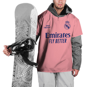 Накидка на куртку 3D с принтом REAL MADRID, выездная 20 21 в Санкт-Петербурге, 100% полиэстер |  | Тематика изображения на принте: real | real madrid | ssrufcclub | выездная форма | гостевая | лалига | лига чемпионов | реал | реал мадрид | сезон 2020 2021 | футбол | футбольная