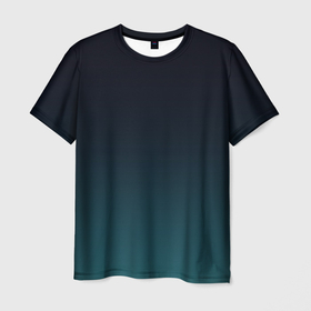 Мужская футболка 3D с принтом GRADIENT в Кировске, 100% полиэфир | прямой крой, круглый вырез горловины, длина до линии бедер | абстракция | амбре | без дизайна | белая | голубая | голубое | градиент | градиент и ничего лишнего | градиенты | зеленая | зеленое | зеленый | на каждый день | серая | серое | серый | синий | синяя