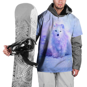 Накидка на куртку 3D с принтом Полярная Лисица , 100% полиэстер |  | Тематика изображения на принте: 2021 | белка | детская | единорог | енот | животное | зверь | лиса | лисенок | лисица | медведь | милый зверек | новогодняя | песец | подарок | прикольная | рождество | с новым годом | сказка | снег