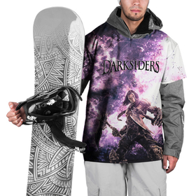 Накидка на куртку 3D с принтом Darksiders 2 , 100% полиэстер |  | Тематика изображения на принте: darksiders 2 | апокалипсиса | всадника | игра | слешер