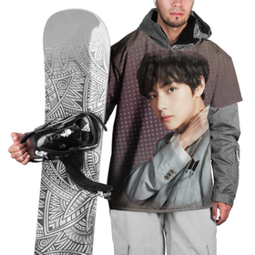 Накидка на куртку 3D с принтом BTS. Ким Тэ Хён , 100% полиэстер |  | k pop | kim tae hyung | ким тэ хён | молодость | музыка | поп коллектив | южнокорейский певец