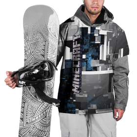 Накидка на куртку 3D с принтом Minecraft в Курске, 100% полиэстер |  | building | city | cube | game | megapolis | minecraft | pattern | город | здание | игра | куб | майнкрафт | мегаполис | узор
