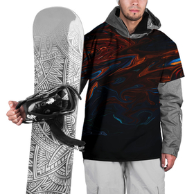 Накидка на куртку 3D с принтом Абстракция разводы красок в Курске, 100% полиэстер |  | abstract | art | color | digital | texture | абстракция | арт | краски | текстуры | цифровой