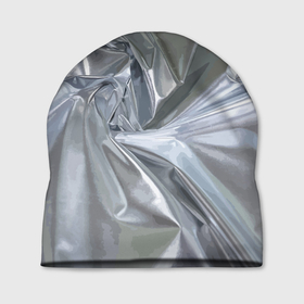 Шапка 3D с принтом Фольга в Тюмени, 100% полиэстер | универсальный размер, печать по всей поверхности изделия | fashion | foil | texture | vanguard | авангард | мода | текстура | фольга