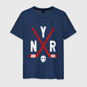 Мужская футболка хлопок New York Rangers купить в Санкт-Петербурге