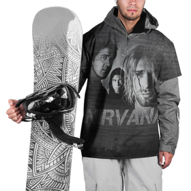 Накидка на куртку 3D с принтом Нирвана в Белгороде, 100% полиэстер |  | Тематика изображения на принте: kurt cobain | nirvana | rock | курт кобейн | нирвана | рок