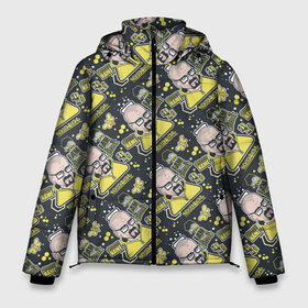 Мужская зимняя куртка 3D с принтом Хайзенберг в Новосибирске, верх — 100% полиэстер; подкладка — 100% полиэстер; утеплитель — 100% полиэстер | длина ниже бедра, свободный силуэт Оверсайз. Есть воротник-стойка, отстегивающийся капюшон и ветрозащитная планка. 

Боковые карманы с листочкой на кнопках и внутренний карман на молнии. | br ba | breaking bad | bryan cranston | heisenberg | i am the danger | jesse pinkman | say my name | vdzagmar | walter white | брайан крэнстон | во все тяжкие | джесси пинкман | уолтер уайт | хайзенберг