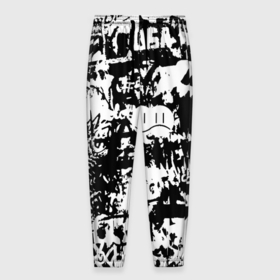 Мужские брюки 3D с принтом Graffiti в Новосибирске, 100% полиэстер | манжеты по низу, эластичный пояс регулируется шнурком, по бокам два кармана без застежек, внутренняя часть кармана из мелкой сетки | graffiti | английский | граффити | искусство | надписи | рисунок | стена | текстура | уличный