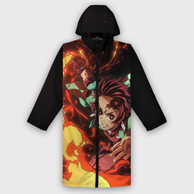 Дождевик унисекс 3D с принтом ТАНДЖИРО в городе Новоалтайск,  |  | anime | demon slayer | kimetsu no yaiba | аниме | бесконечный поезд | зеницу | иноске | иноске хашибира | клинок | клинок рассекающий демонов | манга | недзуко | незука | незуко | нэзуко | рассекающий демонов | тамаё
