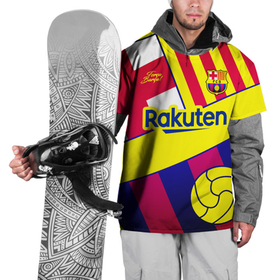 Накидка на куртку 3D с принтом BARCELONA в Петрозаводске, 100% полиэстер |  | Тематика изображения на принте: barca | barcelona | ssrufcclub | барса | барселона | лалига | лига чемпионов | футбол | футбольная