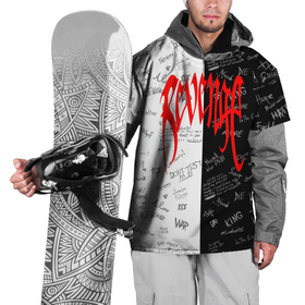 Накидка на куртку 3D с принтом XXxTENTACION LOGOBOMBING в Тюмени, 100% полиэстер |  | fashion | hip hop | logobombing | rap | street style | xxxtentacion | мода | рэп. хип хоп | уличная мода