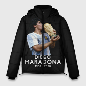 Мужская зимняя куртка 3D с принтом Diego Maradona , верх — 100% полиэстер; подкладка — 100% полиэстер; утеплитель — 100% полиэстер | длина ниже бедра, свободный силуэт Оверсайз. Есть воротник-стойка, отстегивающийся капюшон и ветрозащитная планка. 

Боковые карманы с листочкой на кнопках и внутренний карман на молнии. | Тематика изображения на принте: 10 | 1960 | 2020 | argentina | barcelona | diego | football | legend | leo | lionel | maradona | messi | retro | rip | soccer | аргентина | барселона | бога | диего | легенда | лионель | марадона | месси | мяч | ретро | рука | форма | футбол