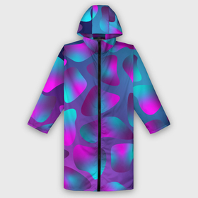 Дождевик унисекс 3D с принтом Неоновые капли в городе Новоалтайск,  |  | neon | newschool | purple | rap | абстракция | бензин | капли | кислотный | неон | разводы | розовый | фиолетовый
