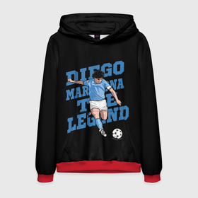 Мужская толстовка 3D с принтом Diego Maradona в Белгороде, 100% полиэстер | двухслойный капюшон со шнурком для регулировки, мягкие манжеты на рукавах и по низу толстовки, спереди карман-кенгуру с мягким внутренним слоем. | 10 | 1960 | 2020 | argentina | barcelona | diego | football | legend | leo | lionel | maradona | messi | retro | rip | soccer | аргентина | барселона | бога | диего | легенда | лионель | марадона | месси | мяч | ретро | рука | форма | футбол