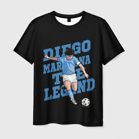 Мужская футболка 3D с принтом Diego Maradona в Екатеринбурге, 100% полиэфир | прямой крой, круглый вырез горловины, длина до линии бедер | 10 | 1960 | 2020 | argentina | barcelona | diego | football | legend | leo | lionel | maradona | messi | retro | rip | soccer | аргентина | барселона | бога | диего | легенда | лионель | марадона | месси | мяч | ретро | рука | форма | футбол